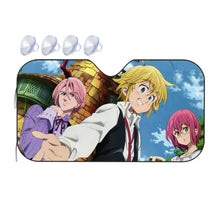 Load image into Gallery viewer, Anime The Seven Deadly Sins Car Sunshade
