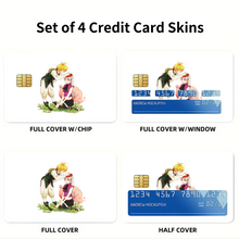 Load image into Gallery viewer, Anime The Seven Deadly Sins Credit Card Skins (4-in-1 Pack)