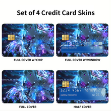 Load image into Gallery viewer, Anime The Seven Deadly Sins Credit Card Skins (4-in-1 Pack)