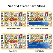 Load image into Gallery viewer, Anime The Seven Deadly Sins Credit Card Skins (4-in-1 Pack)