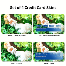 Load image into Gallery viewer, Anime The Seven Deadly Sins Credit Card Skins (4-in-1 Pack)