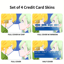 Load image into Gallery viewer, Anime The Seven Deadly Sins Credit Card Skins (4-in-1 Pack)