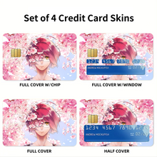 Load image into Gallery viewer, Anime The Seven Deadly Sins Credit Card Skins (4-in-1 Pack)