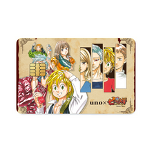 Load image into Gallery viewer, Anime The Seven Deadly Sins Credit Card Skins (4-in-1 Pack)
