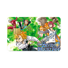 Load image into Gallery viewer, Anime The Seven Deadly Sins Credit Card Skins (4-in-1 Pack)
