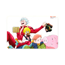 Load image into Gallery viewer, Anime The Seven Deadly Sins Credit Card Skins (4-in-1 Pack)