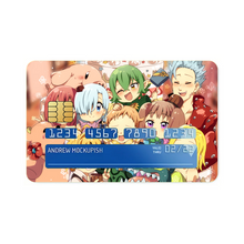 Load image into Gallery viewer, Anime The Seven Deadly Sins Credit Card Skins (4-in-1 Pack)