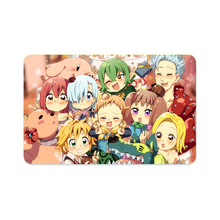 Load image into Gallery viewer, Anime The Seven Deadly Sins Credit Card Skins (4-in-1 Pack)