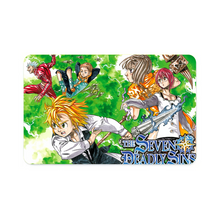 Load image into Gallery viewer, Anime The Seven Deadly Sins Credit Card Skins (4-in-1 Pack)