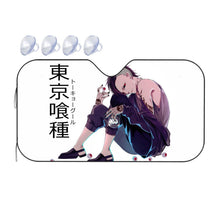 Load image into Gallery viewer, Anime Tokyo Ghoul Car Sunshade