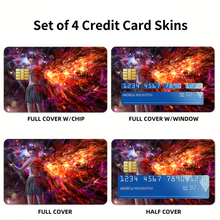Load image into Gallery viewer, Anime Tokyo Ghoul Credit Card Skins (4-in-1 Pack)