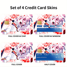 Load image into Gallery viewer, Anime Tokyo Ghoul Credit Card Skins (4-in-1 Pack)