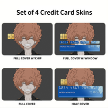 Load image into Gallery viewer, Anime Tokyo Revengers Credit Card Skins (4-in-1 Pack)