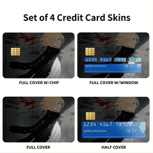 Load image into Gallery viewer, Anime Tokyo Revengers Credit Card Skins (4-in-1 Pack)