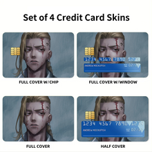 Load image into Gallery viewer, Anime Tokyo Revengers Credit Card Skins (4-in-1 Pack)