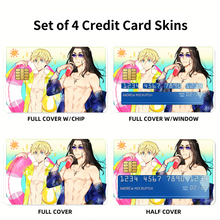 Load image into Gallery viewer, Anime Tokyo Revengers Credit Card Skins (4-in-1 Pack)