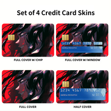 Load image into Gallery viewer, Anime Tokyo Revengers Credit Card Skins (4-in-1 Pack)