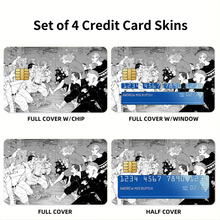 Load image into Gallery viewer, Anime Tokyo Revengers Credit Card Skins (4-in-1 Pack)