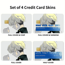Load image into Gallery viewer, Anime Tokyo Revengers Credit Card Skins (4-in-1 Pack)