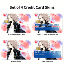 Load image into Gallery viewer, Anime Tokyo Revengers Credit Card Skins (4-in-1 Pack)