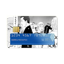 Load image into Gallery viewer, Anime Tokyo Revengers Credit Card Skins (4-in-1 Pack)