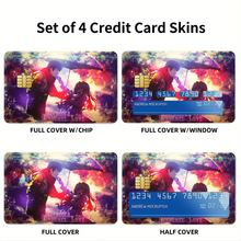 Load image into Gallery viewer, Anime Toradora! Credit Card Skins (4-in-1 Pack)