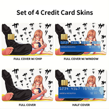 Load image into Gallery viewer, Anime Toradora! Credit Card Skins (4-in-1 Pack)