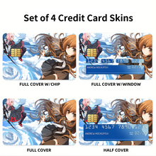 Load image into Gallery viewer, Anime Toradora! Credit Card Skins (4-in-1 Pack)