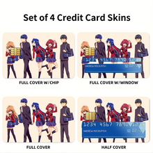 Load image into Gallery viewer, Anime Toradora! Credit Card Skins (4-in-1 Pack)