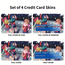 Load image into Gallery viewer, Anime Toradora! Credit Card Skins (4-in-1 Pack)
