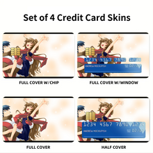 Load image into Gallery viewer, Anime Toradora! Credit Card Skins (4-in-1 Pack)