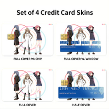 Load image into Gallery viewer, Anime Toradora! Credit Card Skins (4-in-1 Pack)