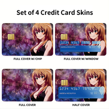 Load image into Gallery viewer, Anime Toradora! Credit Card Skins (4-in-1 Pack)