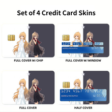 Load image into Gallery viewer, Anime Toradora! Credit Card Skins (4-in-1 Pack)