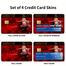 Load image into Gallery viewer, Anime Toradora! Credit Card Skins (4-in-1 Pack)