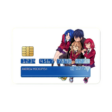 Load image into Gallery viewer, Anime Toradora! Credit Card Skins (4-in-1 Pack)