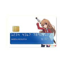 Load image into Gallery viewer, Anime Toradora! Credit Card Skins (4-in-1 Pack)