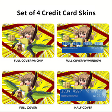 Load image into Gallery viewer, Anime Toradora!r Credit Card Skins (4-in-1 Pack)
