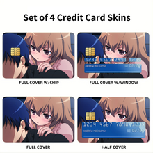 Load image into Gallery viewer, Anime Toradora!r Credit Card Skins (4-in-1 Pack)