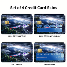 Load image into Gallery viewer, Anime Touhou Credit Card Skins (4-in-1 Pack)