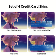 Load image into Gallery viewer, Anime Touhou Credit Card Skins (4-in-1 Pack)