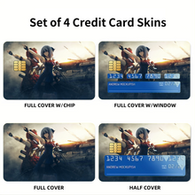 Load image into Gallery viewer, Anime Touhou Credit Card Skins (4-in-1 Pack)