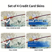 Load image into Gallery viewer, Anime Touhou Credit Card Skins (4-in-1 Pack)
