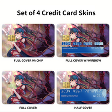 Load image into Gallery viewer, Anime Touhou Credit Card Skins (4-in-1 Pack)