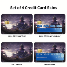 Load image into Gallery viewer, Anime Touhou Credit Card Skins (4-in-1 Pack)
