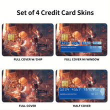 Load image into Gallery viewer, Anime Touhou Credit Card Skins (4-in-1 Pack)