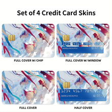 Load image into Gallery viewer, Anime Touhou Credit Card Skins (4-in-1 Pack)