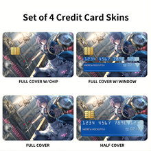 Load image into Gallery viewer, Anime Touhou Credit Card Skins (4-in-1 Pack)