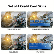 Load image into Gallery viewer, Anime Touhou Credit Card Skins (4-in-1 Pack)