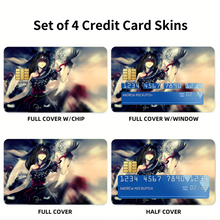 Load image into Gallery viewer, Anime Touhou Credit Card Skins (4-in-1 Pack)